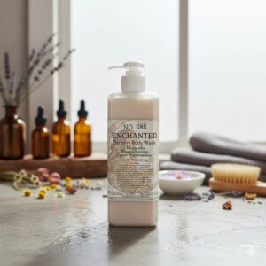 No. 412 Enchanted Sensory Body Wash — lipid‑rich cleansing study.