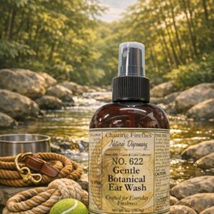 No. 622 Gentle Botanical Ear Wash — water‑light rinse for routine clarity.