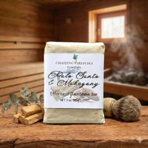 Palo Santo Hearth Shave Bar No. 818 resinous high‑slip shave bar