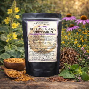 No. 1090 Physical‑Ease Preparation — Grounding Botanical Brew, Softened‑Edge Ritual