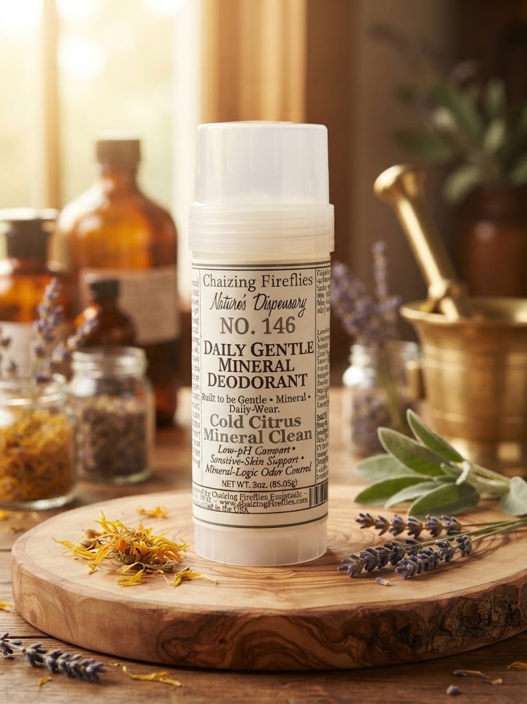 No. 146 — Daily Gentle Mineral Deodorant Stick No. 146 — Daily Gentle Mineral Deodorant Stick