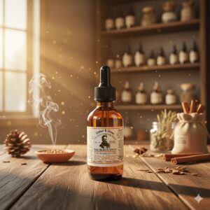 Beard Elixir in 2 oz dropper bottle